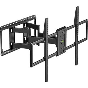 USX MOUNT Heavy Duty Full Motion TV Wall Mount for 60-120 Inch TVs, Holds 220lbs, 28" Extension Wall Bracket, Preassembled TV Mount for 65" 75" 85" 90" 98" 100", Max VESA 900x600mm, Fits 12-24" Studs