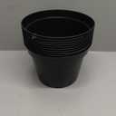 RooTrimmer 10 Inch Plastic Nursery Pots for Plants 10 Pack Plant Pots with Drainage Holes 2 Gallon Nursery Pots Perfect for Indoor Outdoor Plants Such as Herbs, Strwaberrys and Flowers, Black