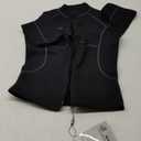Hevto Men Wetsuit Tops and Vest 3/2mm Neoprene Jacket Surfing Swimming Front Zip Wet Suit for Water Sports (Medium)
