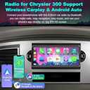 Amazon.com: 4GB + 64GB CarPlay ScreenCar Radio Stereo for Dodge Ram 1500/2500/3500 (2006-2008), Dodge Durango (2005-2008), Chrysler 300 Touring/300C/300M (2005-2007), Jeep Grand Cherokee (2005-2009) : Electronics
