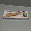 Mini Bowling Game Set, Funny White Elephant Gifts for Kids & Adults, Desk Games Stress Relievers for Adults, Kids Bowling Set for Educational Early Development, Wooden Casual Mini Bowling Ball