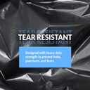 Reli. 40 to 45 Trash Bags Heavy Duty | 50 Trash Bags | Super Sizeable for Serious Garbage Cleanup (Black)