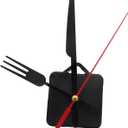 Silent Quartz Clock Movement Replacement Kit 5.11 Inch DIY Clock Mechanism Part for Frameless Hanging Wall Clocks with Precision Mechanism