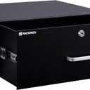 RackPath 4U Rack Mount Drawer for 19 Inch AV/Network/DJ Equipment Racks or Cabinets with Lock and Key