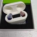 Hearing Aids with Long-Lasting Charging Case, Invisible Hearing Aids for Seniors with Smart Noise Cancellation, Completely-in-Canal Hearing Aid Devices, Easy Control (White)