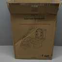 Primlect Potty Training Seat, 2-in-1 Toddler Toilet Seat with Step Stool, Ultra-Stable Potty Chair Attachment, Adjustable Seat and Step Ladder, Non-Slip Design, Splash Guard for Boys and Girls(Blue)