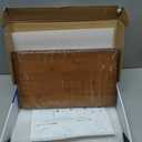 Vintage Bread Box for Kitchen Countertop - Retro Brown Bread Storage Box Breadbox