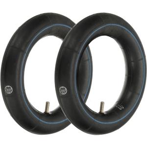 PATIKIL 10x2.50 Butyl Inner Tube, 2 Pack Thicker Butyl Rubber Tire Tube with Straight Valve Stem for 10 Inch Electric Scooters and Mini Bikes Replacement