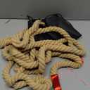 NEBURORA 20FT Tug of War Rope for Adults Outdoor Games Field Day Family Reunion Summer Outside Yard Backyard Lawn Camping Picnic Carnival Party Games Khaki