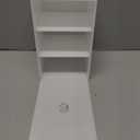 Tampon Box for Bathroom, Tampons and Pads Storage Holder, Women Period Organizer Container, White