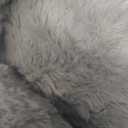 INVENHO Small Dog Bed for Small Dogs, Cat Beds for Indoor Cats Washable, Orthopedic Dog Bed, Warming Soft Calming Sleeping Puppy Bed Durable Pet Bed with Anti-Slip Bottom S(20"x19"x6") (Grey)