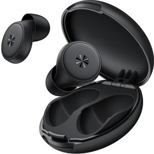 BIGOOD 50dB Ear Plugs for Sleeping Noise Cancelling, Ultra-Comfy Noise Cancelling Ear Plugs for Noise Reduction, Concerts, Work, Airplane, Concert Ear Plug Silicone Earplugs with 7 Eartips Charcoal