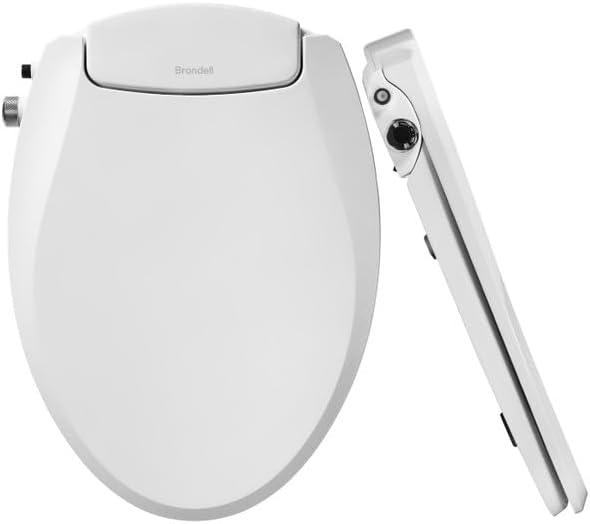 Brondell Non-electric Bidet Toilet Seat S101T-RW, Round