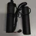 Electric Bike Throttle, 22.2mm FT 158X Universal Fit for 12V to 72V E Bikes Easy Install Replacement Twist Grip for Mountain Bike and E Bicycle Conversion