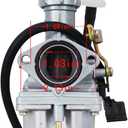 GXYWADY Carburetor Replacement for Honda ATV FOURTRAX TRX200 TRX200D