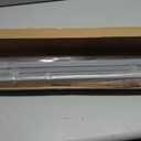 LazBlinds No Tools No Drill 1" Vinyl Mini Blinds, Cordless Blinds for Windows, Light Filtering Horizontal Window Blinds & Shades, 25" W x 48" H, Grey