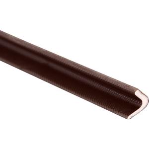 Adhesive V Shape Weatherstrip, Weather Stripping Door Seal Strip Foam Door Frame Insulation Side Jamb Bottom Groove Gap Filler Soundproof V Weatherstripping (Dark Brown, 1/2 in x 1/2 in x 26 Ft)