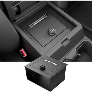 Center Console Vault for 2025 Toyota 4Runner, Hidden Console Safe with Digital Lock, Durable Carbon Steel Console Safe Organizer Lock Box, 2025 Toyota 4Runner Accessories