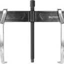 BILITOOLS 10" 2 Jaw Gear Puller, Bearing & Pulley Removal Tool, Internal External Reversible for Flywheel, Gears & Pulleys