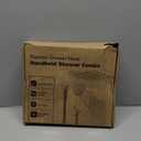 Shower Head, 8 inch Multifunction High Pressure Rain Shower Head with Handheld Spray Combo with 11'' Angle Adjustable Extension Arm/Flow Regulator/Shower System Matte Black