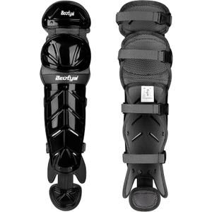 Beutyal Baseball Softball Catcher Leg Guards Shin Guards Youth 12 Inch