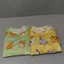 Little Dimsum Full Sleeved Feeding Bib 2 Pack,Baby & Toddler Waterproof Bib Apron,Food Protection Large Pocket Eating Smock 6-36 Months (Little Puppy/Little Cat)