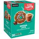 The Original Donut Shop Mocha One-Step Latte, Single Serve Coffee K-Cup Pod, Flavored Coffee, 20 Count (EXP 09/09/26)