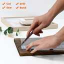 Egofine Plexiglass Sheets Acrylic Sheets 20 Pack of 8x10 0.04 Thick Clear Plastic Cast Transparent Plexi Glass for Crafting Projects, Replacement Picture Frame Glass, DIY Display, Easy to Cut