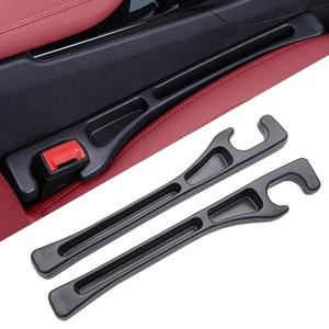 ROCKHUGO Car Seat Gap Filler Organizer - in Between Seat Catcher - Gap Plug 2 Pack with Storage Slot - Automotive Interior Accessories for Cars, Trucks, and SUV