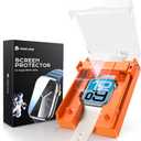 MAGIC JOHN 2 Pack for Apple Watch SE 3(2025)SE 2 SE Series /6/5/4 40mm Screen Protector, [Automatic Align Tech] Self-Healing Flexible EPU Film for iWatch 40mm, HD Transparent, Anti Scratch, Bubble Free