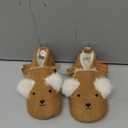 Cute Dog Faux Fur Slip On 9-6Months Baby Moccasins