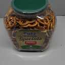 Utz Sourdough Specials Pretzels, Original, 63 oz. Barrel, Classic Pretzel Knot with Rich Sourdough Flavor, Resealable Container, Tasty Party Snack with Zero Cholesterol (EXP 04/20/26)