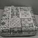 Asuexpect 3 Piece Grey Patchwork Bedspread Sets King Size, Boho Reversible Jacquard Bedding Set for All Season, Soft Lightweight Comforter Bedspread Coverlet Set (106''x96'') with 2 Shams