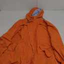 Kikibell Rain Jacket Women Striped Lined Hooded Lightweight Raincoat Outdoor Waterproof Windbreaker, XL