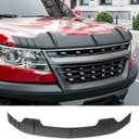 powoq Hood Deflector Compatible with 2015-2020 Ford F150 Hood Protector Shield TPE Deflector Replacement for 2015-2020 Ford F-150 Accessories
