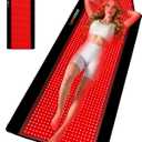 Red Light Therapy Mat Full Body 72" x 33", 1436 LEDs, 660/850nm | FSA&HSA Eligible, skin-friendly TPU surface, 1436 3-in-1 LED chips for back, legs, joints and daily wellness routines