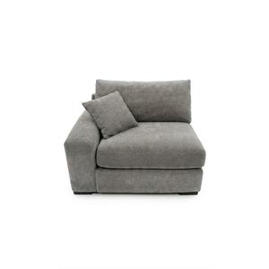 Module for Modular Oversized Couch,Upholstered Convertible Seater Corner (Corner, -Grey)
