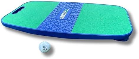 Power Shift Board Golf Training Aid - Innovative Golf Balance Board Designed To Teach Proper Weight Distribution In The Golf Swing, For More Power And Distance! Golf Swing Board With Noise Feedback!