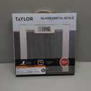 Taylor Glass Bathroom Scale - Clear