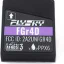 GoolRC Flysky FGr4D Receiver, 2.4GHz 4 Channels AFHDS 3 Receiver Built-in Dual Antenna PWM/PPM/i-BUS2/S.Bus/i-Bus Output Compatible with Flysky Noble NB4 PL18 EL18 RC Transmitter for RC Car Boat
