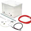 Complete Aluminum Battery Box Relocation Kit Universal Billet Race Off Road Kit fit for all cars