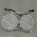 10 Pcs 3 Compartment Snack Container, Reusable Snack Containers With Lids, Transparently Portable Three-Compartment Dipping Sauce Box For Dips, Condiment, Fruits