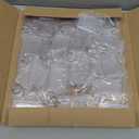 40 Pack Acrylic Photo Keychain Bulk, Clear Photo Keyrings for 1.8"x1.1" Pictures, Shatterproof Acrylic Keychains with Split Rings, DIY Custom Keyring Frames for Gifts, Parties & Crafts