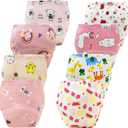 Upairy Training Pants for Girls Boys,Toddler Potty Training Underwear,Leakproof Reusable Kid Confident Panties,Children's Potty Underwear 100% Cotton for 2T-6T(8PCS,L)