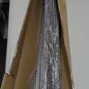 tonchean Heavy-Duty Deck Fence Gate 38''H x 48''W Black Steel Fence Door with Customizable Width Outdoor Dog Gate Metal Gate for Residential, Yard, Patio, Includes Hinges and Latch