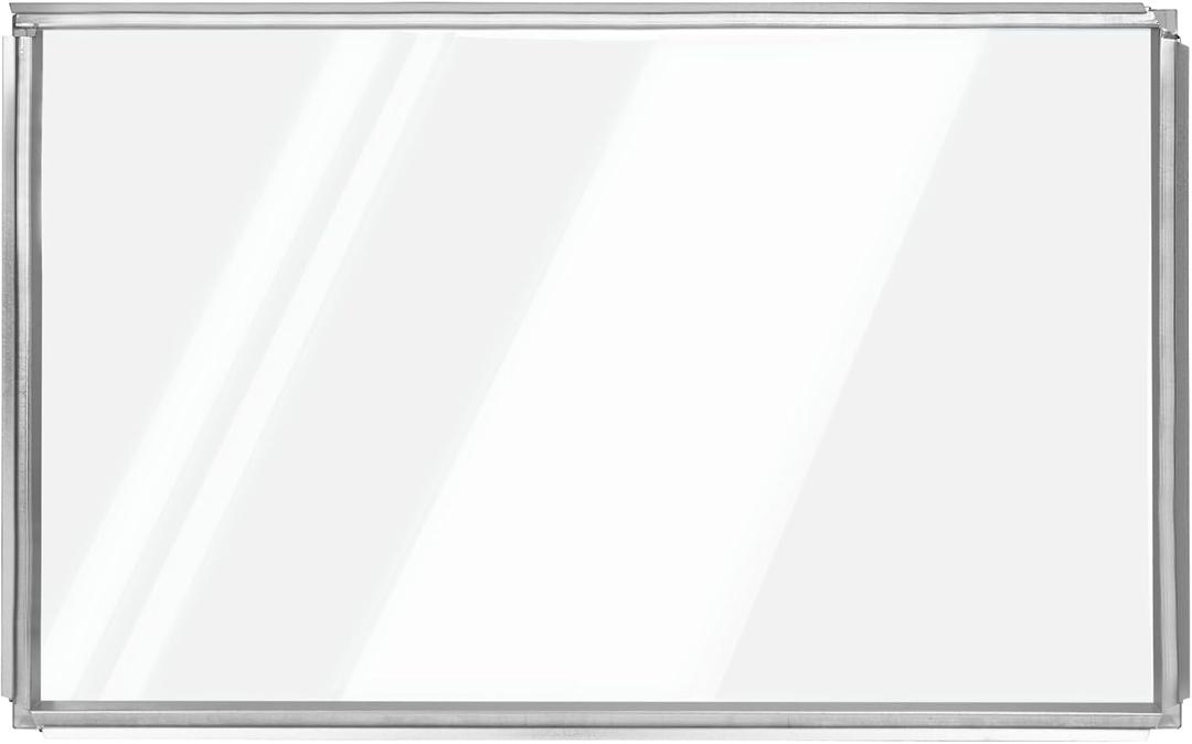 WB56X22160 Range Oven Inner Door Glass, Window Pack Assembly, Double-Layer Glass, Replacement part number: WB55T10154, WB56T10152, WB56X26391, 3379163, Compatible for GE Range/Electric Oven/Wall Oven