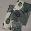 2 x Halloween Ghost Garden Flag Double Sided Outside, Boo Black Yard Outdoor Decorative Flag 12x18 Inch