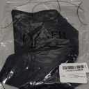 LYANER Women's Lace Top Short Sleeve Crewneck Fitted Mesh Sheer T-Shirt Size M