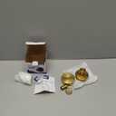 Suction Cup Hooks for Shower No-Drill Bathroom Hooks for Towels, Robes, Loofah Mountable on Bathroom Walls, Kitchen, Glass, Mirrors, Tile and Smooth,Non-Porous Surfaces (2 Pack, Brushed Gold)