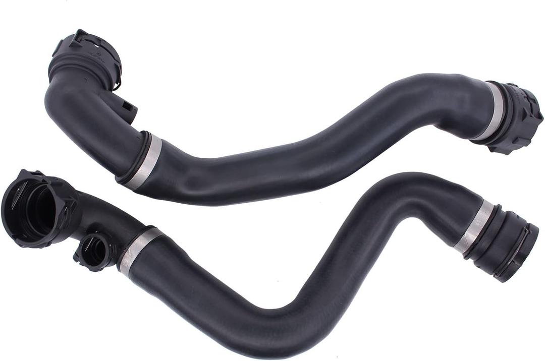 NewYall Upper and Lower Radiator Coolant Hose for BMW X5 3.0L 2001-2006